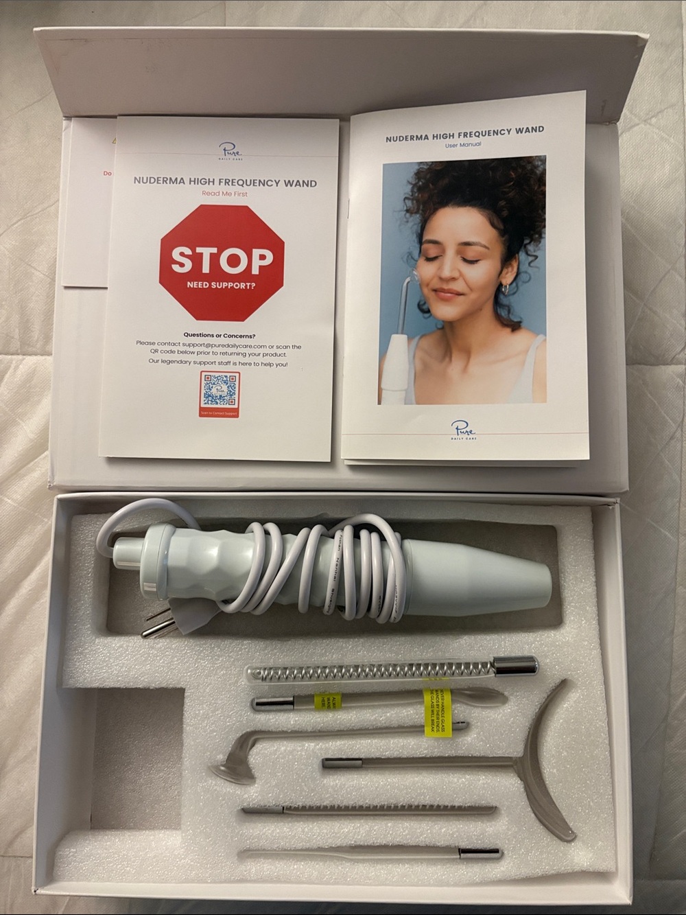 Nuderma High Frequency Facial Wand